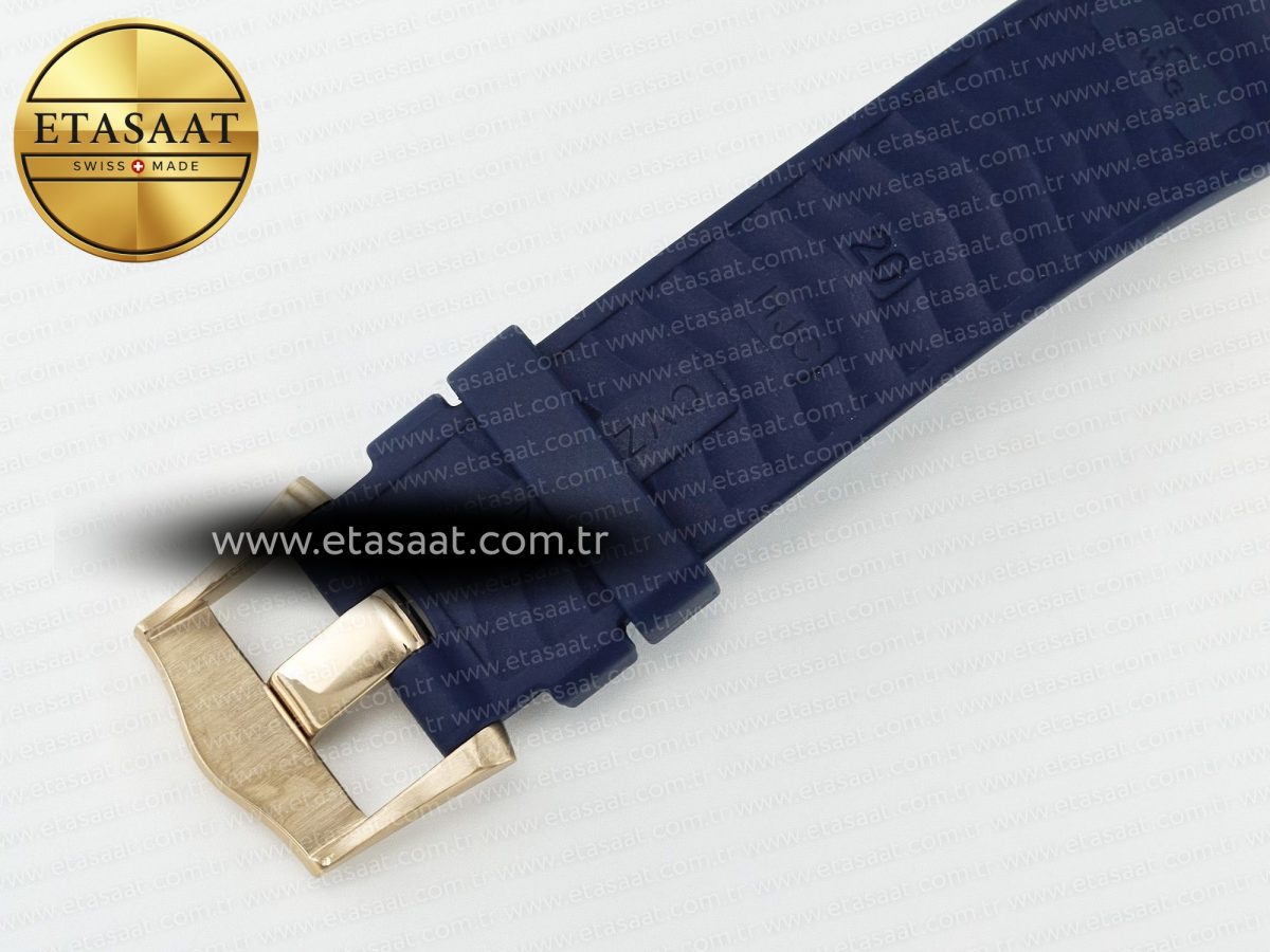 Omega 2018 Seamaster Diver 300M RG Blue Ceramic Blue Dial on Blue A8801 - Görsel 26