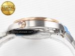2018 Seamaster Diver 300M SS/RG VSF 1:1 Best Edition RG Bezel Black Dial on SS/RG Bracelet A8800 - Görsel 14