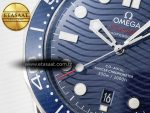2018 Seamaster Diver 300M VSF 1:1 Best Edition Blue Ceramic Blue Dial on SS Bracelet A8800 V2 - Görsel 10