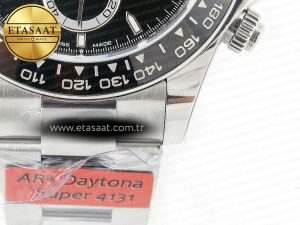 2023 Daytona 126500 AR+F 1:1 Best Edition 904L SS Case and Bracelet Black Dial SA4131 - Görsel 13