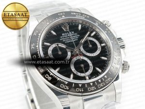 2023 Daytona 126500 AR+F 1:1 Best Edition 904L SS Case and Bracelet Black Dial SA4131 - Görsel 5