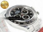 2023 Daytona 126500 AR+F 1:1 Best Edition 904L SS Case and Bracelet Black Dial SA4131 - Görsel 7