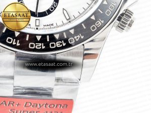 2023 Daytona 126500 AR+F 1:1 Best Edition 904L SS Case and Bracelet White Dial SA4131 - Görsel 14