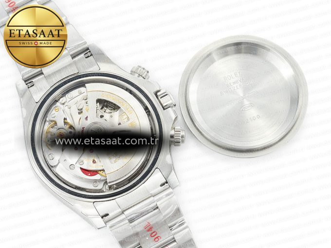 2023 Daytona 126500 AR+F 1:1 Best Edition 904L SS Case and Bracelet White Dial SA4131 - Görsel 20