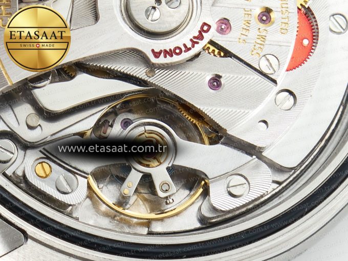 2023 Daytona 126500 AR+F 1:1 Best Edition 904L SS Case and Bracelet White Dial SA4131 - Görsel 22