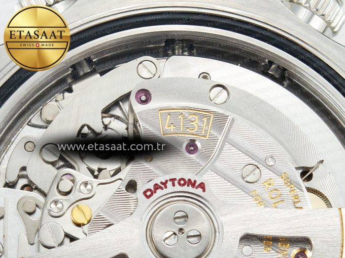 2023 Daytona 126500 AR+F 1:1 Best Edition 904L SS Case and Bracelet White Dial SA4131 - Görsel 23