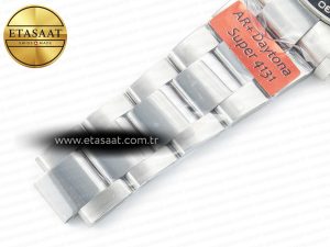 2023 Daytona 126500 AR+F 1:1 Best Edition 904L SS Case and Bracelet White Dial SA4131 - Görsel 27