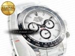 2023 Daytona 126500 AR+F 1:1 Best Edition 904L SS Case and Bracelet White Dial SA4131 - Görsel 5