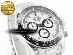 2023 Daytona 126500 AR+F 1:1 Best Edition 904L SS Case and Bracelet White Dial SA4131 - Görsel 5