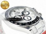 2023 Daytona 126500 AR+F 1:1 Best Edition 904L SS Case and Bracelet White Dial SA4131 - Görsel 7