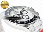 2023 Daytona 126500 AR+F 1:1 Best Edition 904L SS Case and Bracelet White Dial SA4131 - Görsel 7