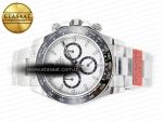 2023 Daytona 126500 AR+F 1:1 Best Edition 904L SS Case and Bracelet White Dial SA4131 - Görsel 9