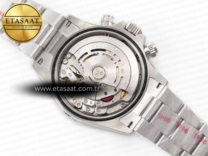 2023 Daytona 126500 ZF 1:1 Best Edition 904L SS Case and Bracelet Black Dial SH4130 - Görsel 20