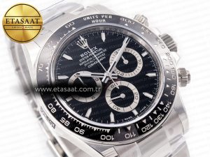2023 Daytona 126500 ZF 1:1 Best Edition 904L SS Case and Bracelet Black Dial SH4130 - Görsel 5