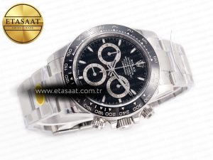 2023 Daytona 126500 ZF 1:1 Best Edition 904L SS Case and Bracelet Black Dial SH4130 - Görsel 8