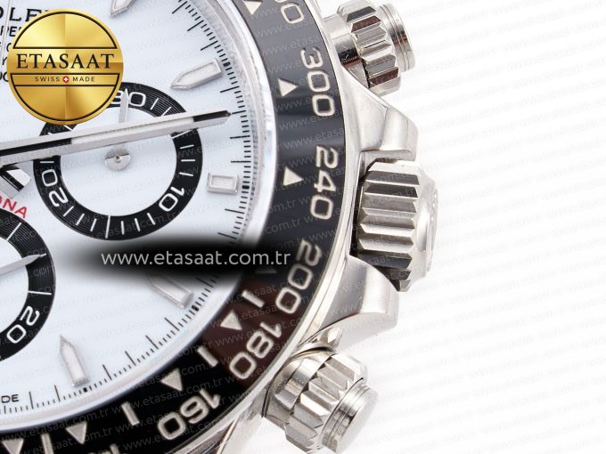 2023 Daytona 126500 ZF 1:1 Best Edition 904L SS Case and Bracelet White Dial SH4130 - Görsel 11