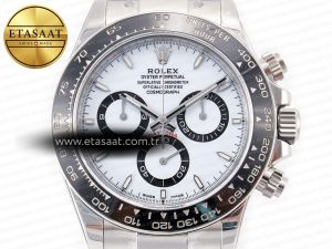 2023 Daytona 126500 ZF 1:1 Best Edition 904L SS Case and Bracelet White Dial SH4130 - Görsel 4
