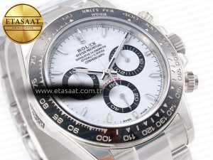 2023 Daytona 126500 ZF 1:1 Best Edition 904L SS Case and Bracelet White Dial SH4130 - Görsel 5