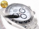 2023 Daytona 126500 ZF 1:1 Best Edition 904L SS Case and Bracelet White Dial SH4130 - Görsel 7