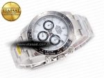 2023 Daytona 126500 ZF 1:1 Best Edition 904L SS Case and Bracelet White Dial SH4130 - Görsel 8