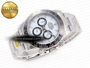 2023 Daytona 126500 ZF 1:1 Best Edition 904L SS Case and Bracelet White Dial SH4130 - Görsel 8