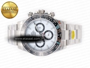 2023 Daytona 126500 ZF 1:1 Best Edition 904L SS Case and Bracelet White Dial SH4130 - Görsel 9