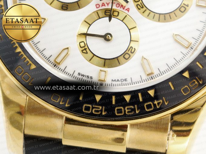 2023 Daytona 126518 Clean 1:1 Best Edition White Dial on Oysterflex Strap SA4130 - Görsel 12