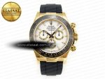 2023 Daytona 126518 Clean 1:1 Best Edition White Dial on Oysterflex Strap SA4130 - Görsel 3