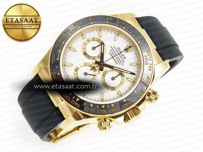 2023 Daytona 126518 Clean 1:1 Best Edition White Dial on Oysterflex Strap SA4130 - Görsel 5