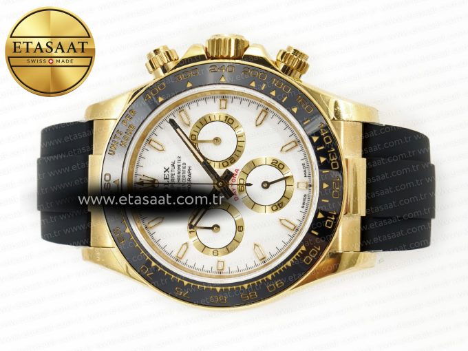 2023 Daytona 126518 Clean 1:1 Best Edition White Dial on Oysterflex Strap SA4130 - Görsel 6
