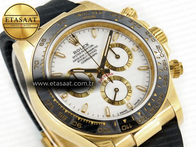 2023 Daytona 126518 Clean 1:1 Best Edition White Dial on Oysterflex Strap SA4130 - Görsel 7