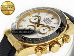 2023 Daytona 126518 Clean 1:1 Best Edition White Dial on Oysterflex Strap SA4130 - Görsel 9