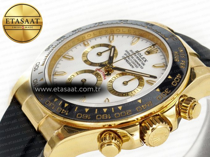 2023 Daytona 126518 Clean 1:1 Best Edition White Dial on Oysterflex Strap SA4130 - Görsel 9