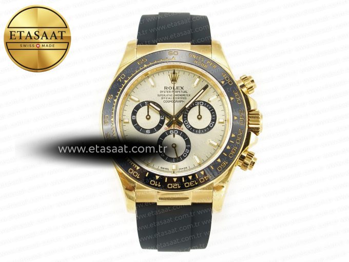 2023 Daytona 126518 Clean 1:1 Best Edition YG Dial on Oysterflex Strap SA4130 - Görsel 3