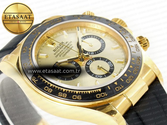 2023 Daytona 126518 Clean 1:1 Best Edition YG Dial on Oysterflex Strap SA4130 - Görsel 8