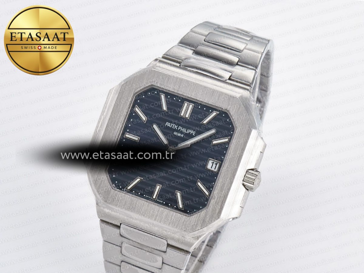 2025 Cubitus GRF Best Edition Blue Dial on SS Bracelet MY9015 Mod to A330 Super Clone movement - Görsel 2