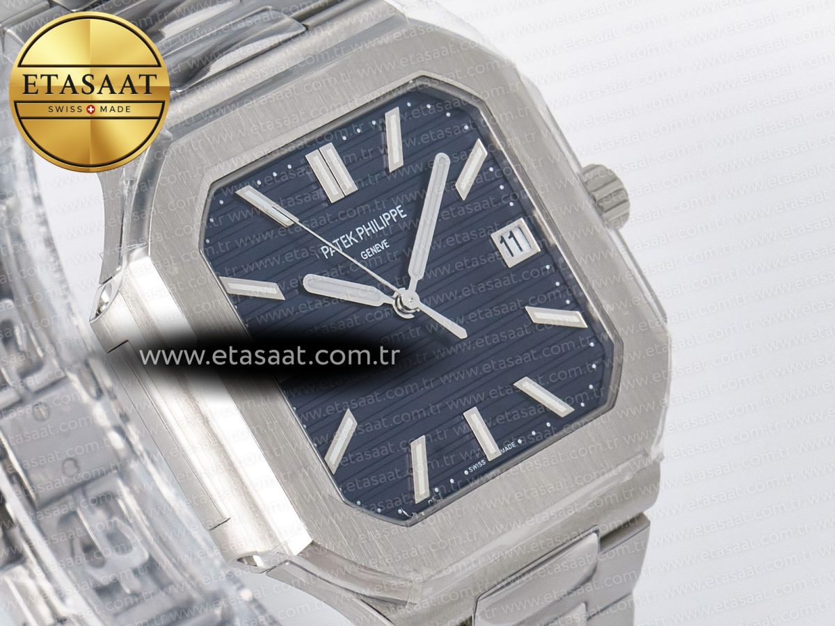 2025 Cubitus GRF Best Edition Blue Dial on SS Bracelet MY9015 Mod to A330 Super Clone movement - Görsel 5