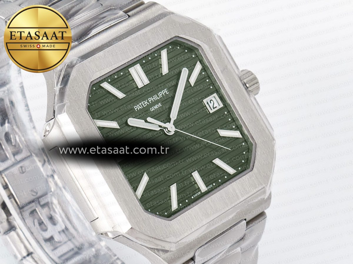 2025 Cubitus GRF Best Edition Green Dial on SS Bracelet MY9015 Mod to A330 Super Clone movement - Görsel 5
