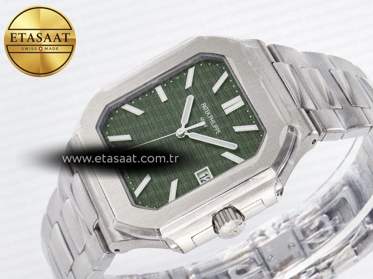 2025 Cubitus GRF Best Edition Green Dial on SS Bracelet MY9015 Mod to A330 Super Clone movement - Görsel 6