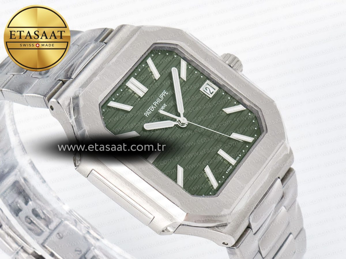 2025 Cubitus GRF Best Edition Green Dial on SS Bracelet MY9015 Mod to A330 Super Clone movement - Görsel 7