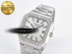 2025 Cubitus GRF Best Edition Silver White Dial on SS Bracelet MY9015 Mod to A330 Super Clone movement