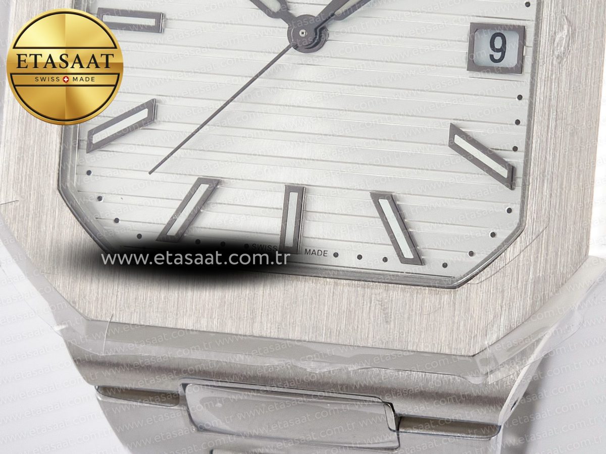 2025 Cubitus GRF Best Edition Silver White Dial on SS Bracelet MY9015 Mod to A330 Super Clone movement - Görsel 12