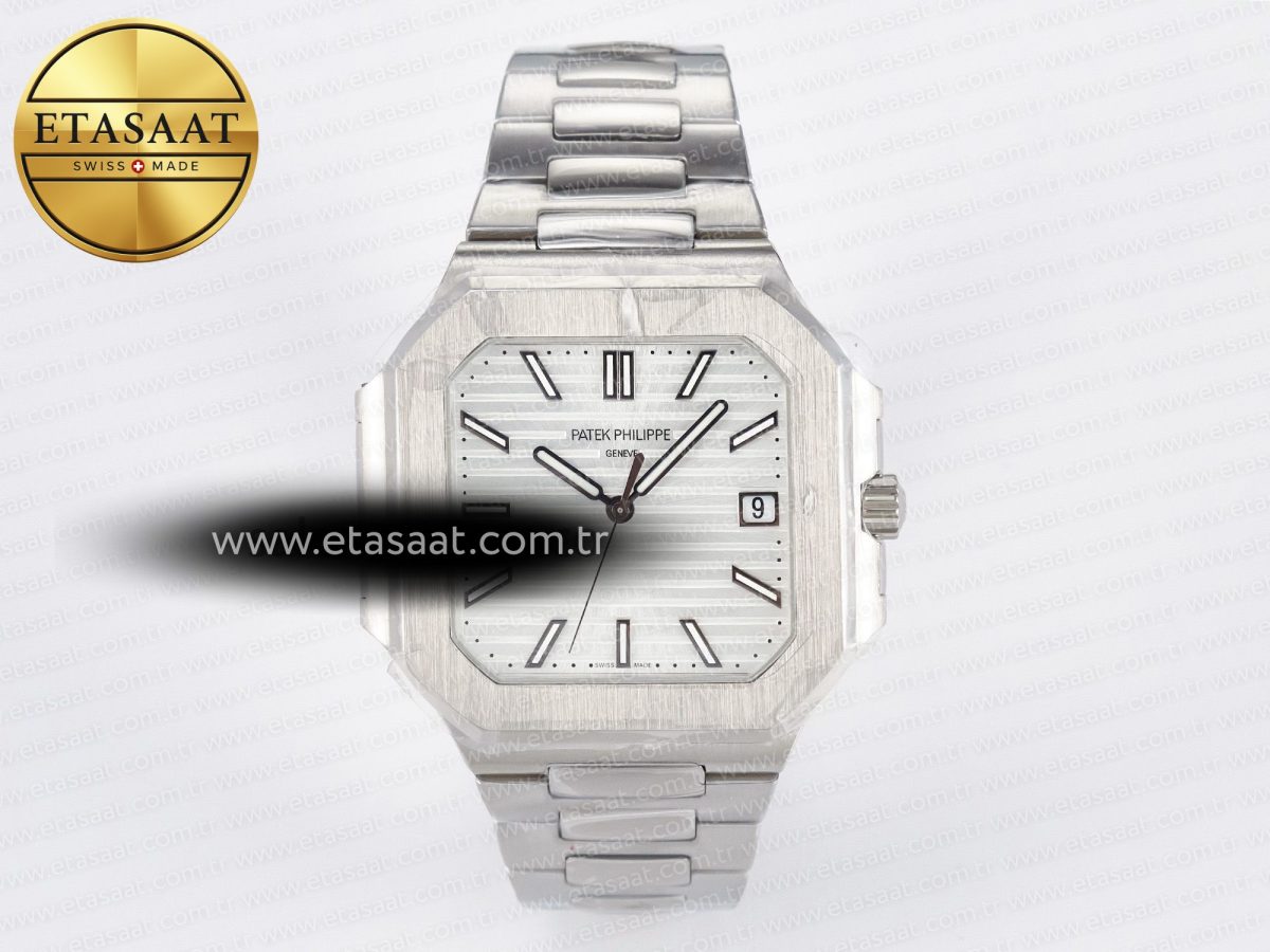 2025 Cubitus GRF Best Edition Silver White Dial on SS Bracelet MY9015 Mod to A330 Super Clone movement - Görsel 3