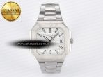 2025 Cubitus GRF Best Edition Silver White Dial on SS Bracelet MY9015 Mod to A330 Super Clone movement - Görsel 3