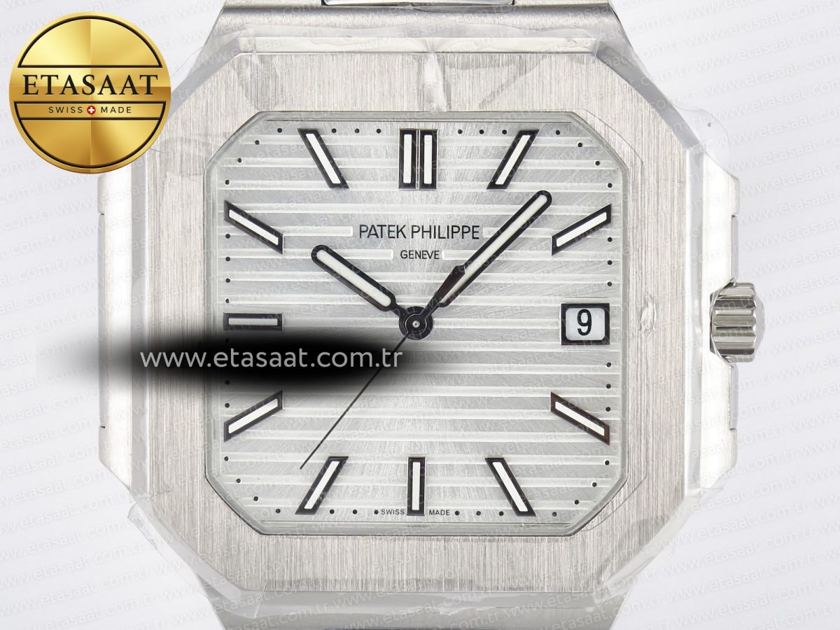 2025 Cubitus GRF Best Edition Silver White Dial on SS Bracelet MY9015 Mod to A330 Super Clone movement - Görsel 4