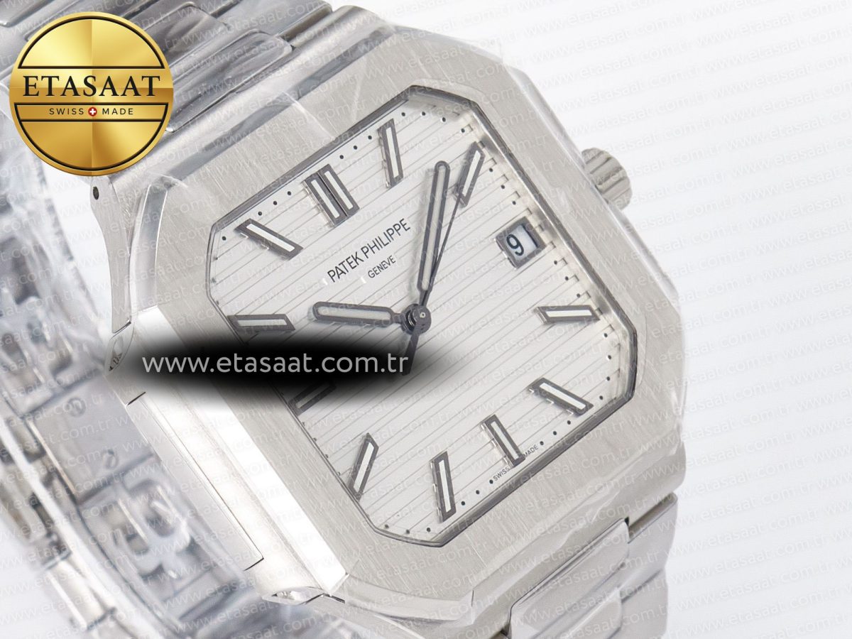 2025 Cubitus GRF Best Edition Silver White Dial on SS Bracelet MY9015 Mod to A330 Super Clone movement - Görsel 5