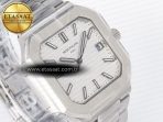2025 Cubitus GRF Best Edition Silver White Dial on SS Bracelet MY9015 Mod to A330 Super Clone movement - Görsel 5