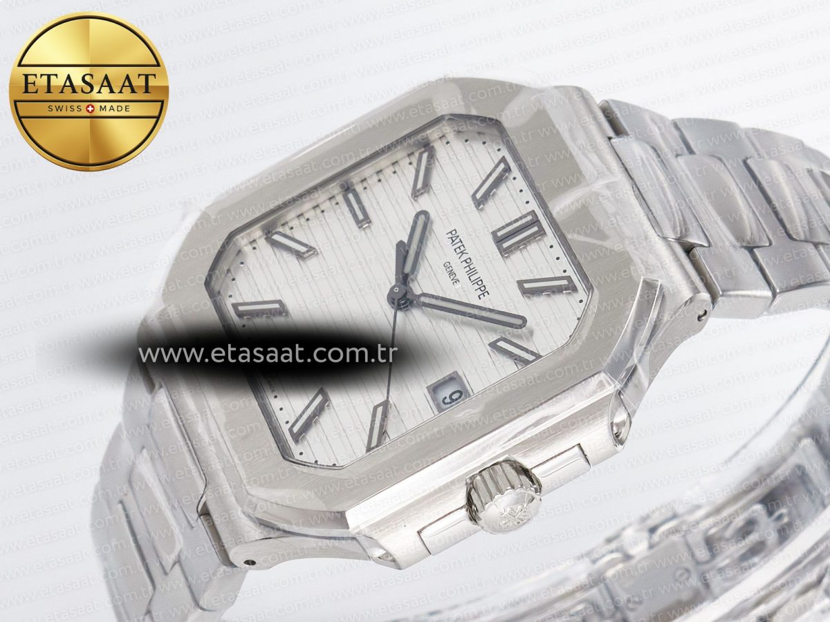 2025 Cubitus GRF Best Edition Silver White Dial on SS Bracelet MY9015 Mod to A330 Super Clone movement - Görsel 6