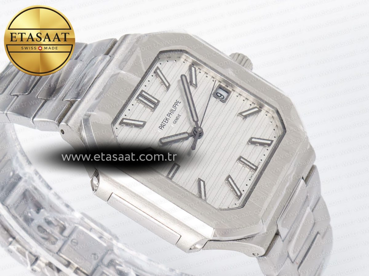 2025 Cubitus GRF Best Edition Silver White Dial on SS Bracelet MY9015 Mod to A330 Super Clone movement - Görsel 7
