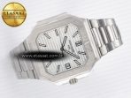 2025 Cubitus GRF Best Edition Silver White Dial on SS Bracelet MY9015 Mod to A330 Super Clone movement - Görsel 8